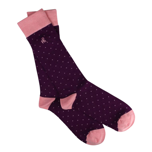 Swole Panda Spotted Bamboo Socks