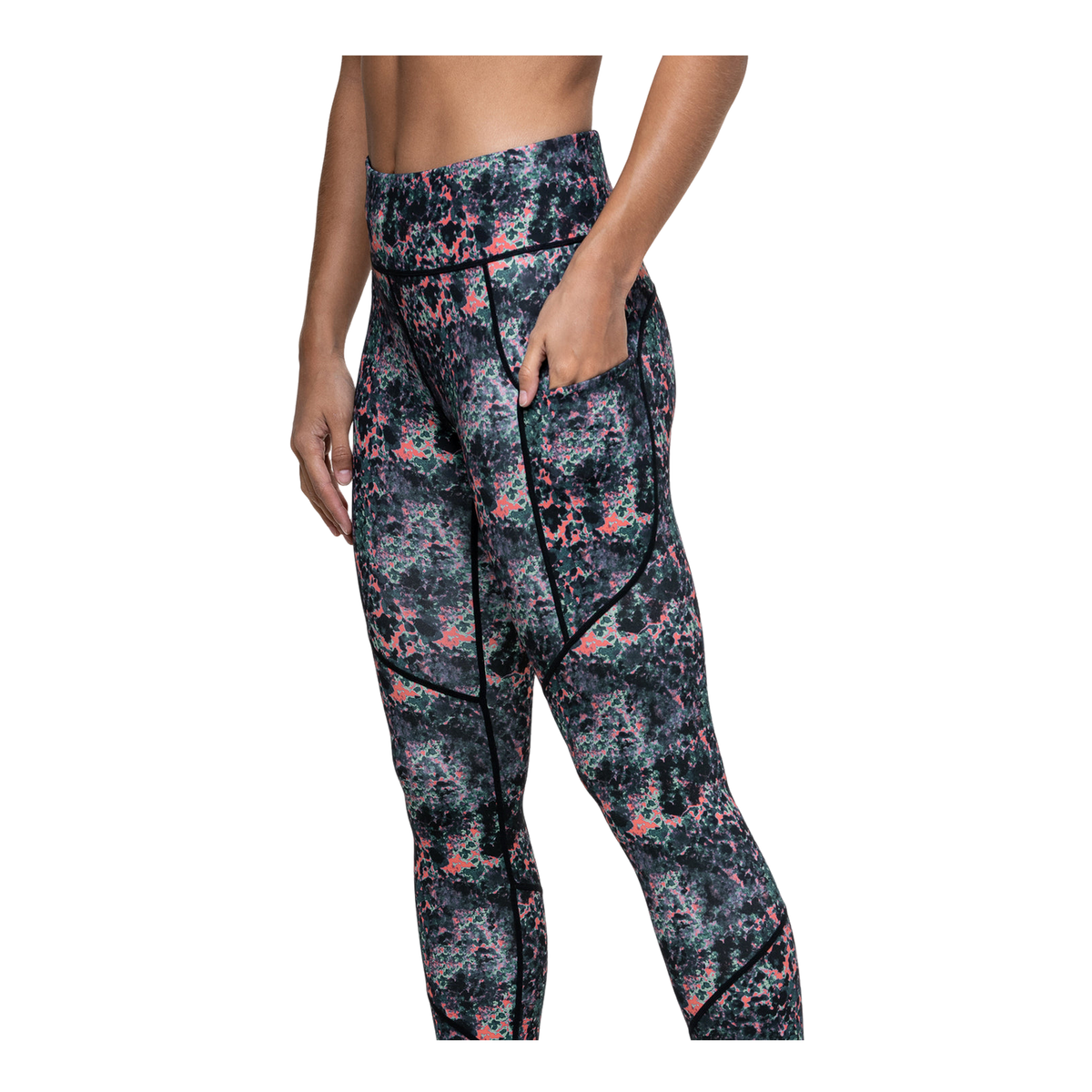 Leggings Da Donna Vintage Floreali – Vita Alta, Per Yoga, Corsa, Palestra, In Tre Stili: Festivo, Invernale, Classico