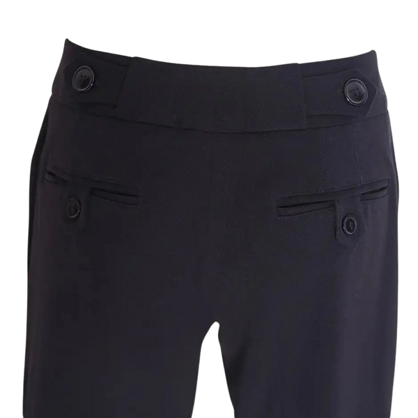 Girls' School Greenwich Trousers in Black