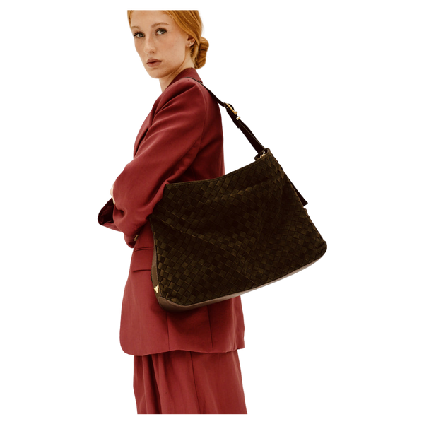 Apatchy Holly Woven Shoulder Bag