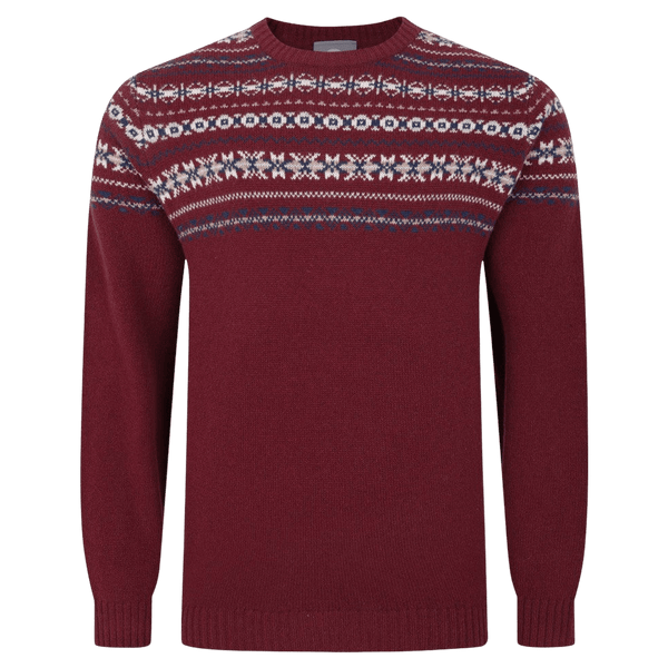 Peter Gribby Fair Isle Crew Neck