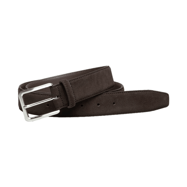 Oxford Leathercraft Brown Suede Belt for Men