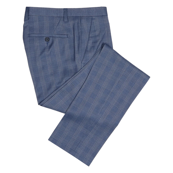 Digel Nanno Check Suit Trouser for Men