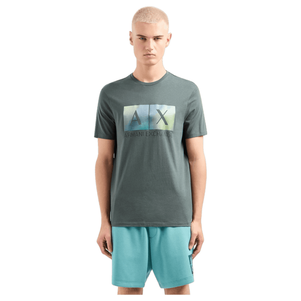 Armani Exchange Holographic Logo T-Shirt for Men