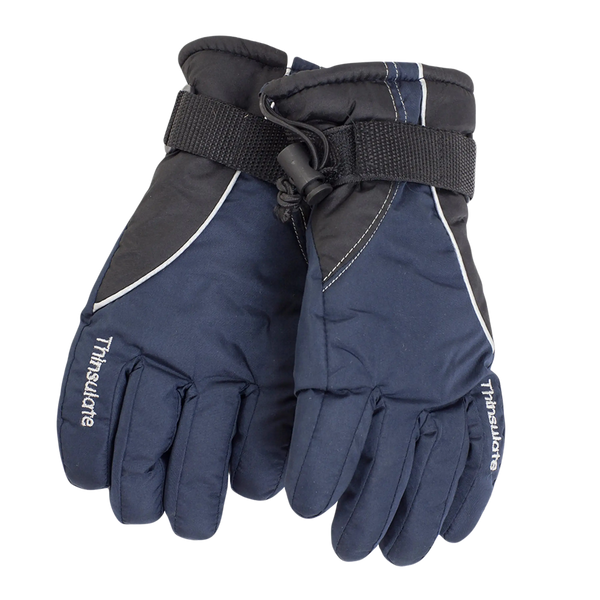 Ski Gloves in Navy
