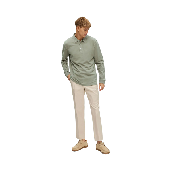 Selected DAVE Long Sleeve Polo for Men