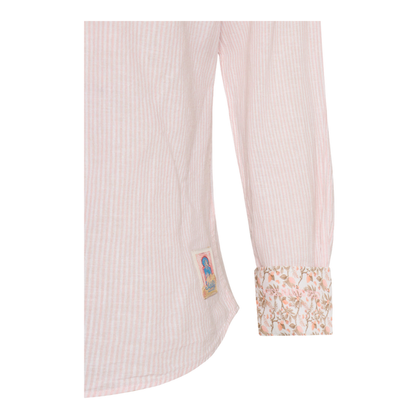 A Fish Named Fred Stripe Linen Shirt