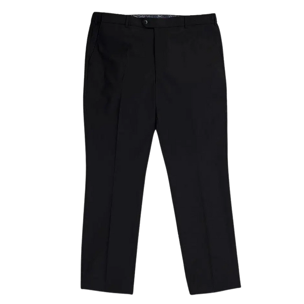 Meyer Oslo Soft Gabardine Trousers for Men in Black
