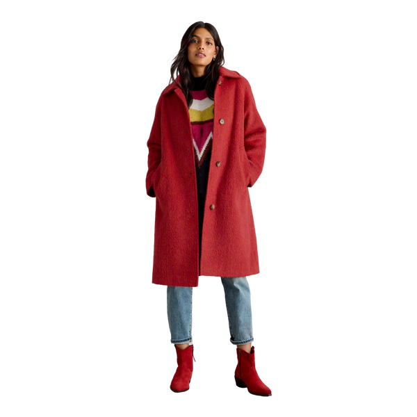 White Stuff Kelsey Wool Blend Coat