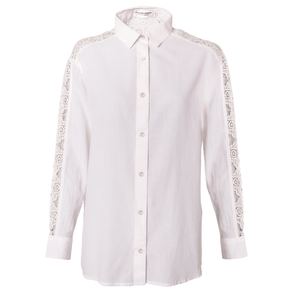 Holland Cooper Oversized Cotton Lace Shirt