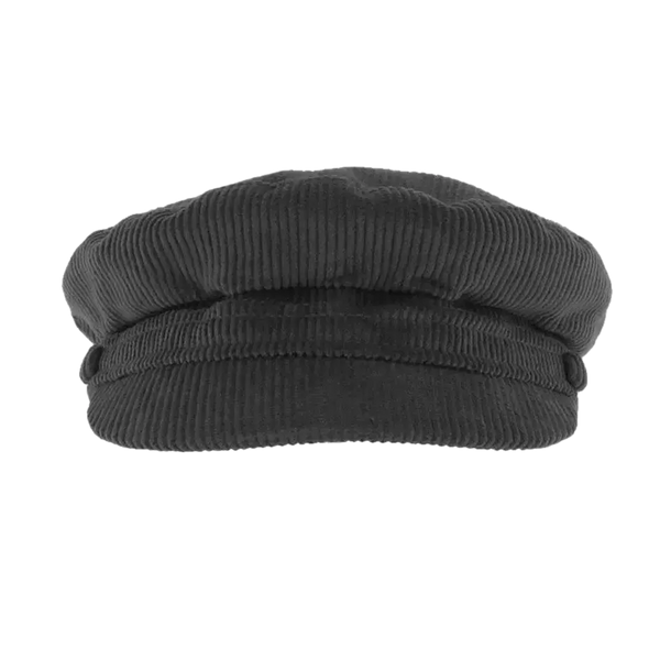 Failsworth Breton Cord Mariner/ Breton Cap in Black