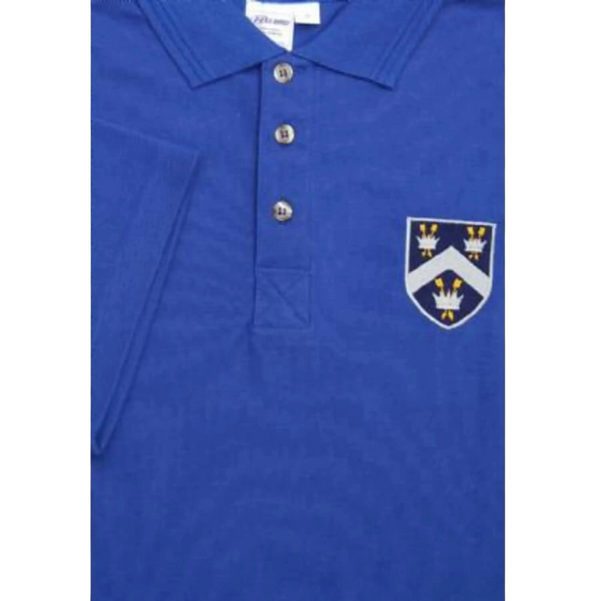 Old Framlingham Old Framlinghamian Crested Polo Shirt - Royal