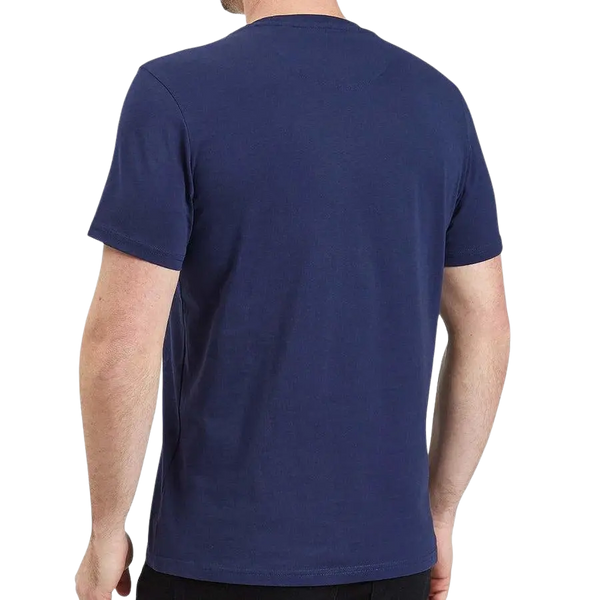 Lyle & Scott Crew Neck T-Shirt for Men in Navy