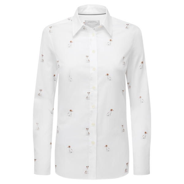 Schoffel Norfolk Shirt - Jack Russel