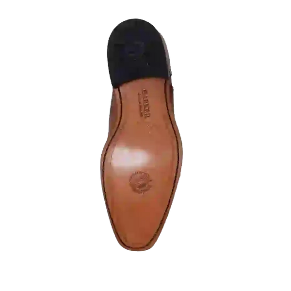 Barker Larry Brogue Shoes in Tan