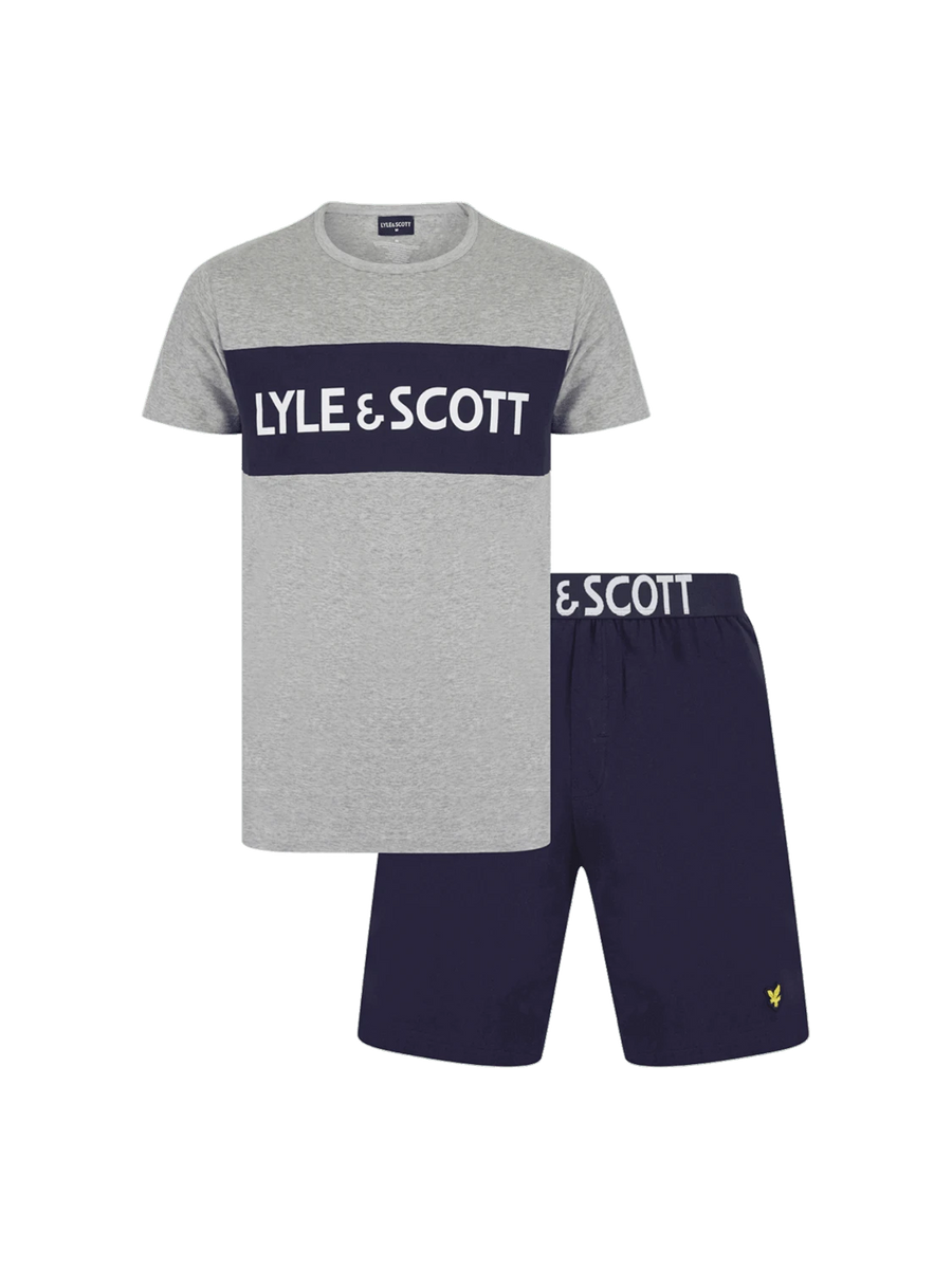 Lyle & Scott Woody T-shirt & Shorts Pyjama Set | Coes