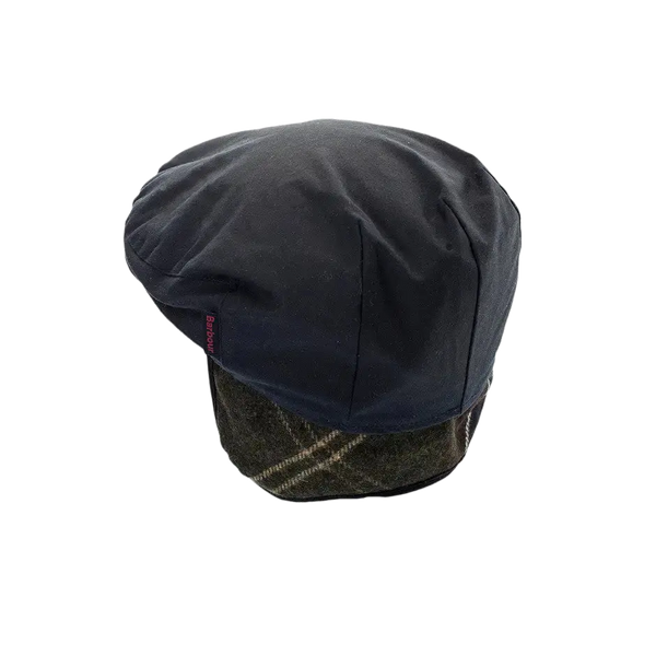 Barbour Cheviot Tartan Cap in Navy