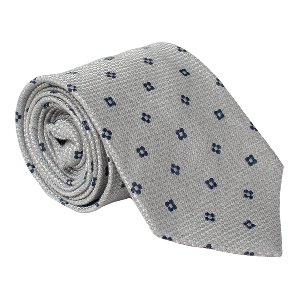 Golding Geometric Natte Woven Tie