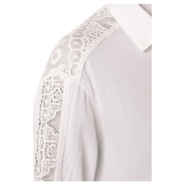 Holland Cooper Oversized Cotton Lace Shirt