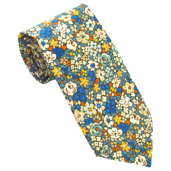 Van Buck Extra Long Tie Made With Liberty Fabric