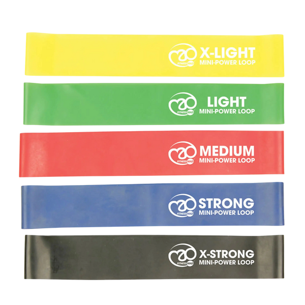 Fitness Mad Mini Power Loops - Set Of 5