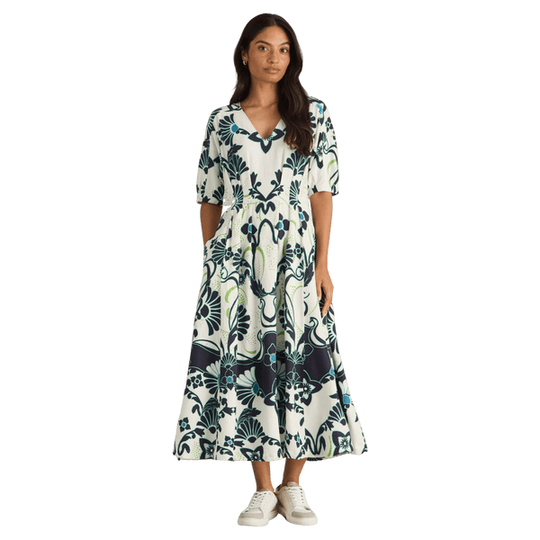 White Stuff Kate linen Blend Dress