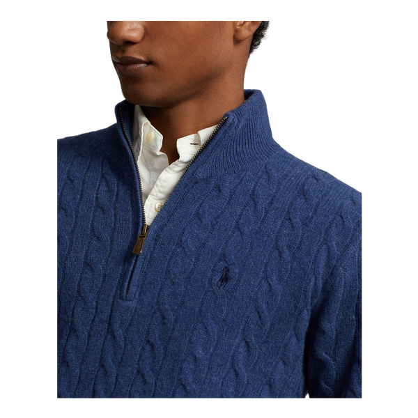 Polo Ralph Lauren Long Sleeve Zip Neck Cable Knit Pullover
