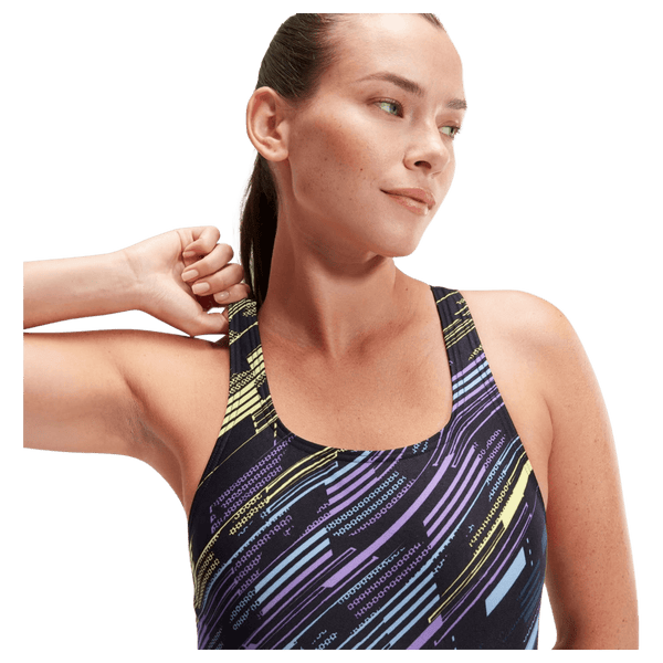 Speedo Digital Print Medallist Swimsuit for Women
