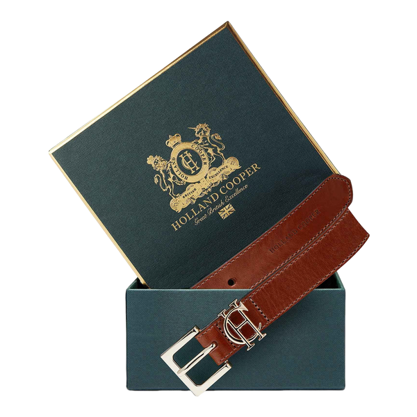 Holland Cooper HC Slim Logo Belt