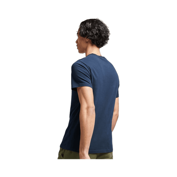 Superdry Organic Cotton Vintage Logo Emb Henley Top