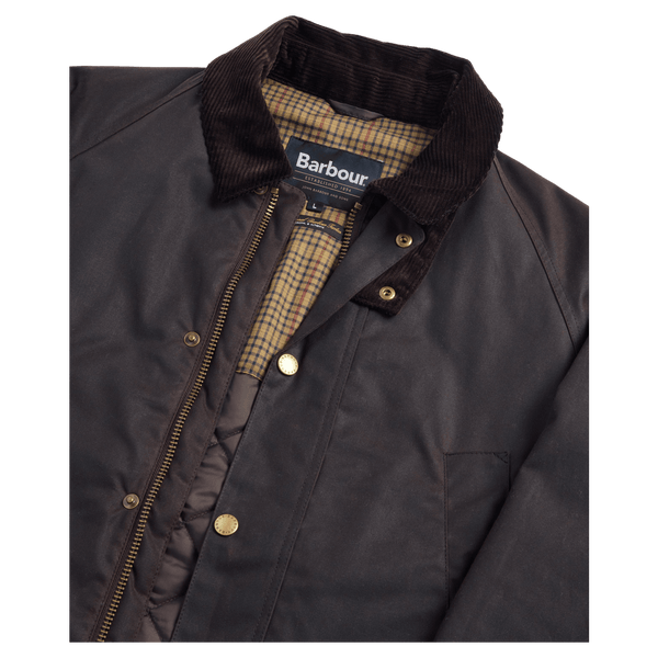 Barbour Stratford Tattersall Wax Jacket