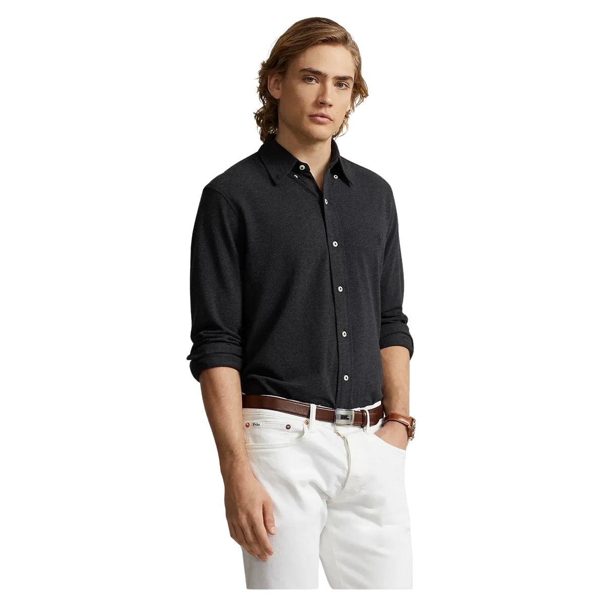 Polo Ralph Lauren Long Sleeve Knit Shirt Coes