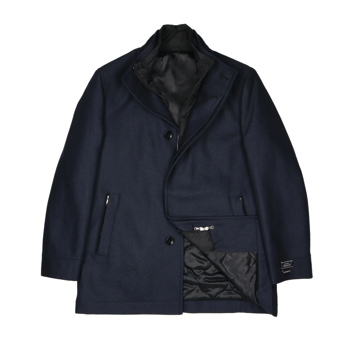 Douglas Wool Car Coat Coes