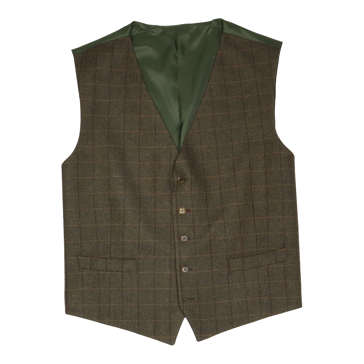 Coes Tweed Waistcoat For Men Coes