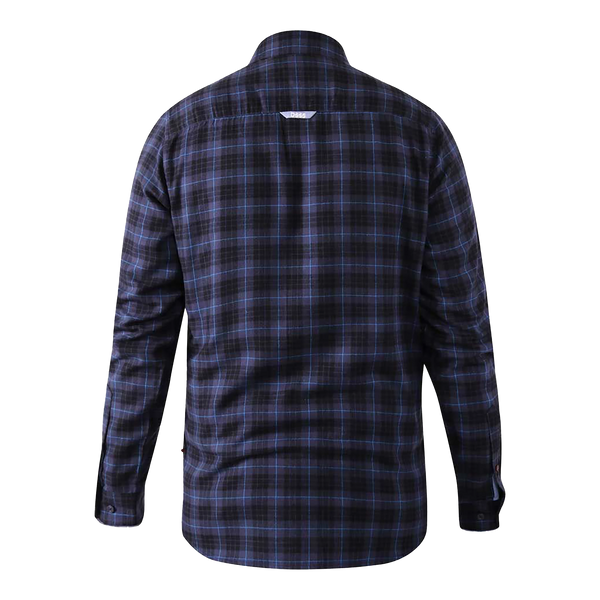 Duke Dovercourt Long Sleeve Flannel Check Shirt for Men