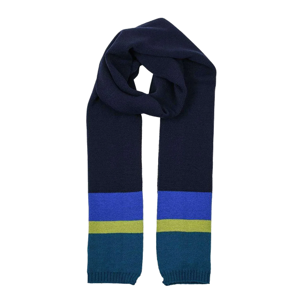 Dents Block Stripe Knitted Scarf for Women