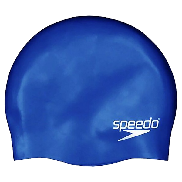 Plain Moulded Silicon Adult Swimcap