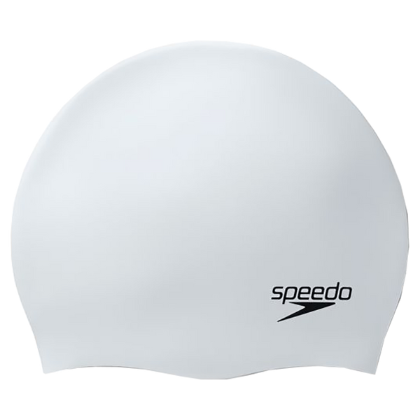 Plain Moulded Silicon Adult Swimcap