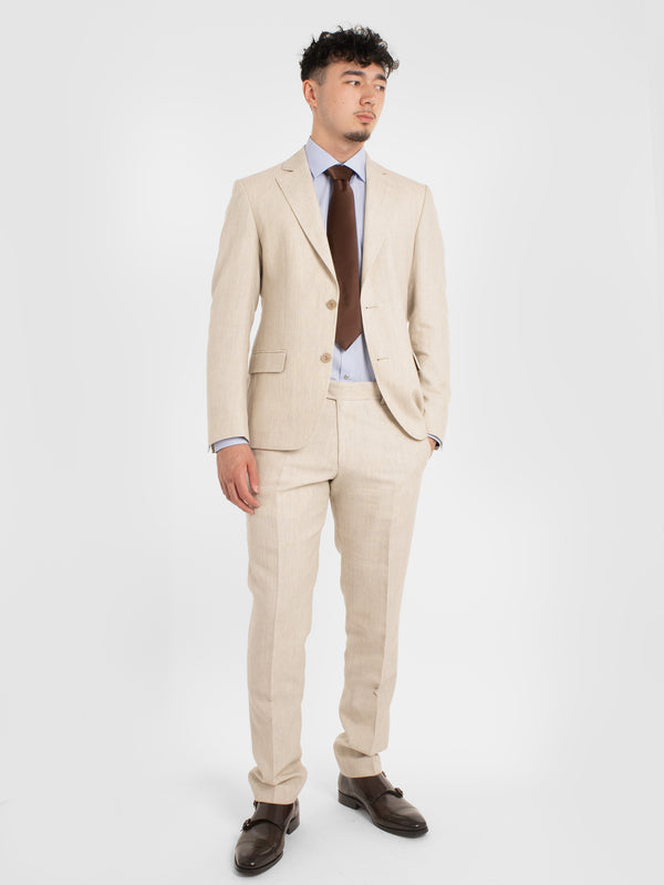 Atelier Torino Wool/Linen Suit Trousers