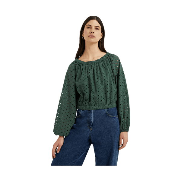 Great Plains Atol Embroidery Long Sleeve Top for Women