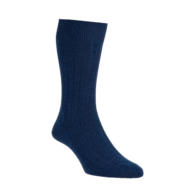 HJ Hall HJ160/2 Executive Socks in Dark Navy