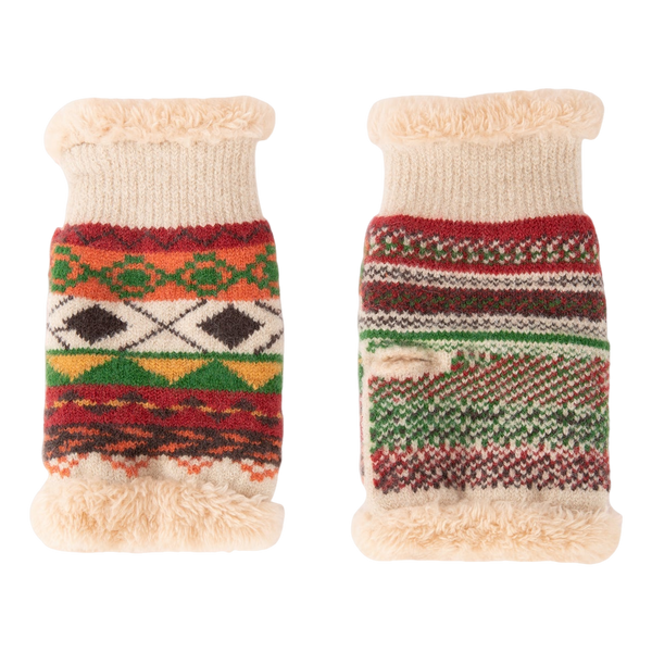 Powder Kayla Fair Isle Wrist Warmers
