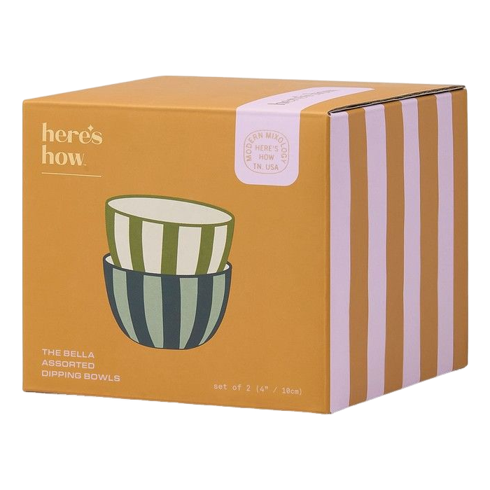 The Bella Assorted Dipping Bowls