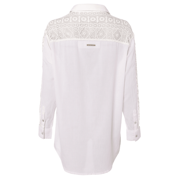 Holland Cooper Oversized Cotton Lace Shirt
