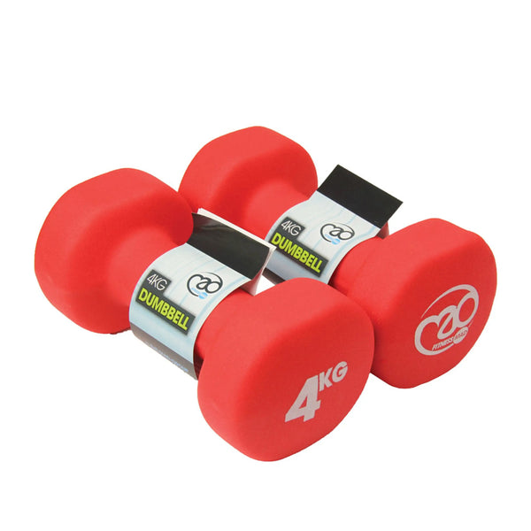 Fitness Mad Pair of 4Kg Dumbbells