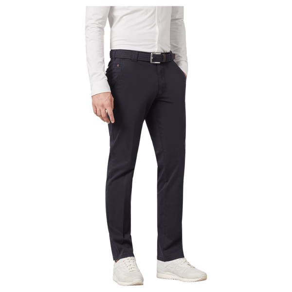 Meyer Roma Light Weight Chino in Navy