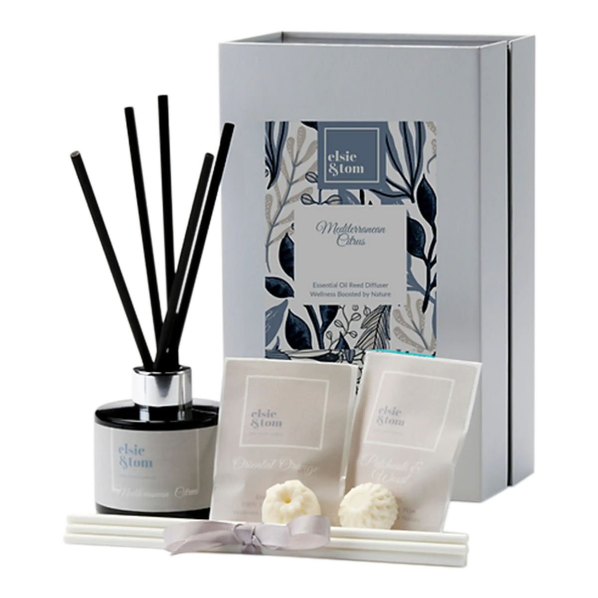 Elsie & Tom Essential Oil Reed Diffuser Gift Set Coes