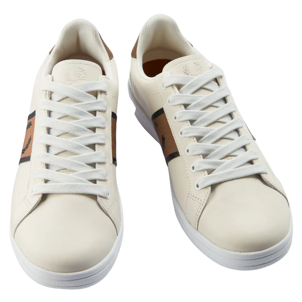 Fred Perry Branded Webbing B721 Trainers for Men