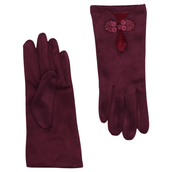 Powder Suki Faux Suede Gloves for Women