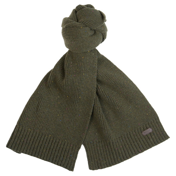 Barbour Carlton Fleck Beanie & Scarf Gift Set